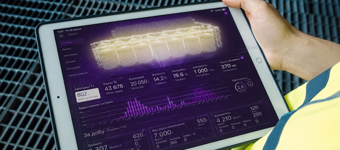 SCADA-система для дистанційного керування елеватором