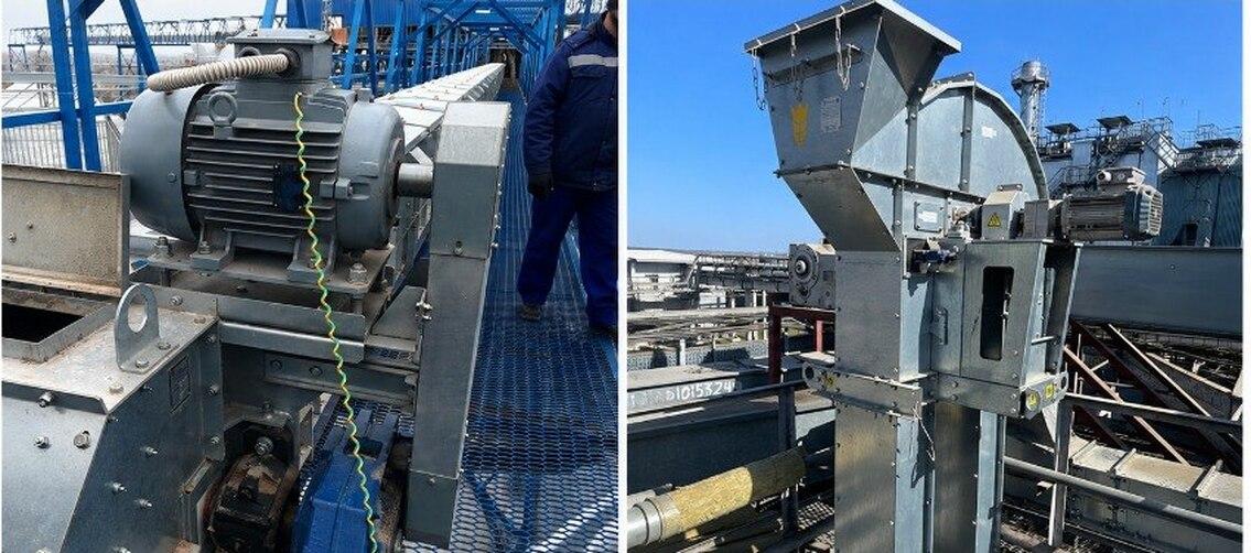Приводи зернового транспортного обладнання Grain Capital в експлуатації на елеваторі