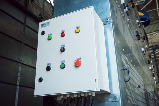 Локальна шафа керування обладнанням елеватора Зернова Столиця