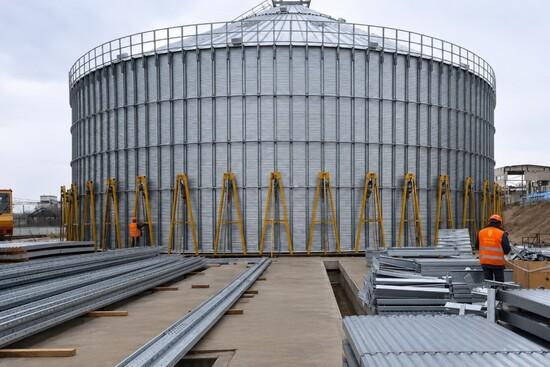 Installation of Symaga Grain Silos