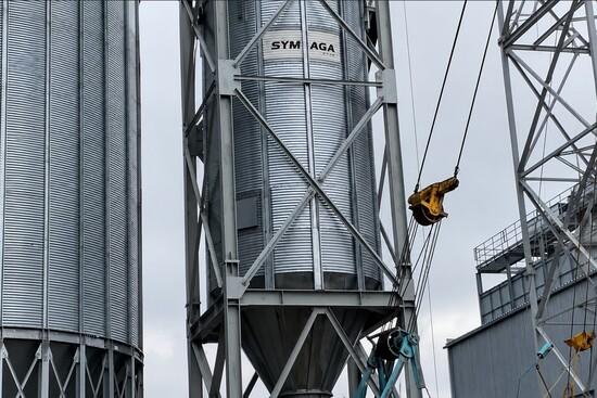 Installation of Symaga Grain Silos