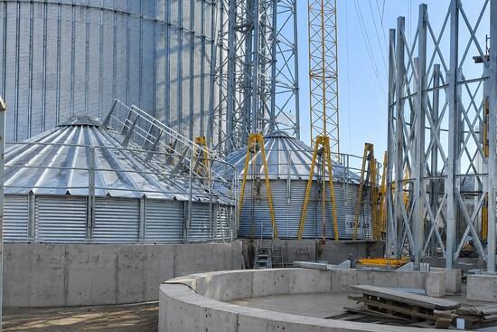 Installation of Symaga Grain Silos