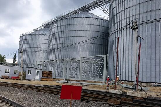 Installation of Symaga Grain Silos