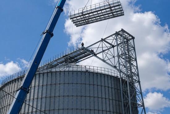 Elevator Metal Structure Installation
