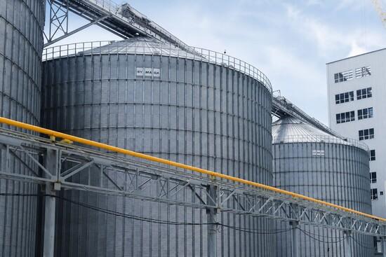 Installation of Symaga Grain Silos