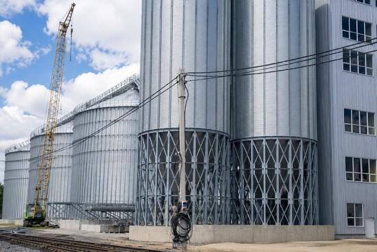 Installation of Symaga Grain Silos