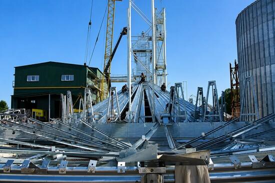 Installation of a silo for JV LLC “Nibulon”
